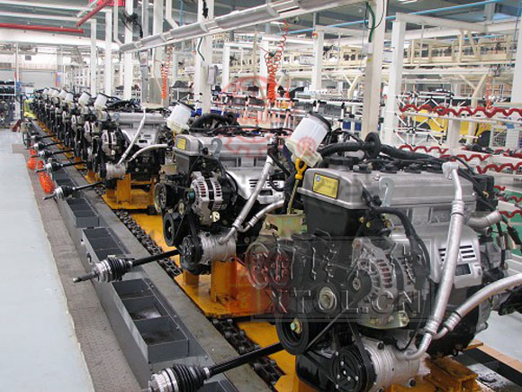 汽車發(fā)動機生產(chǎn)線 汽車發(fā)動機生產(chǎn)線